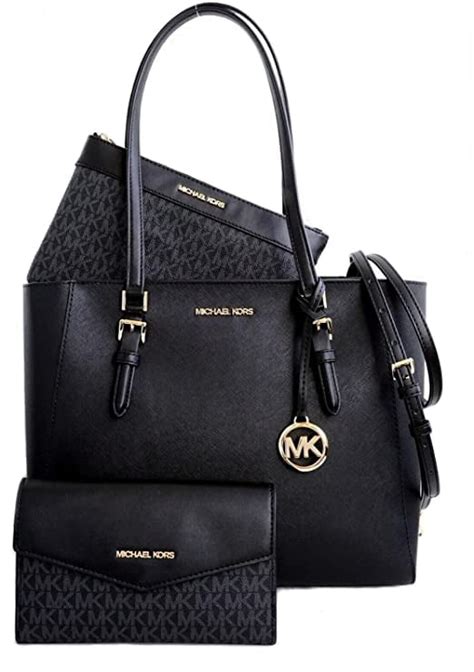 michael kors charlotte tote black.